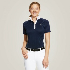 Ariat Aptos Vent Show Shirt Granatowe Polska | AZHEIK-265 Ariat Aptos Vent Show Shirt Granatowe Polska | AZHEIK-265