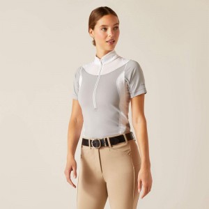 Ariat Ascent Show Shirt Głęboka Polska | KJROHB-602 Ariat Ascent Show Shirt Głęboka Polska | KJROHB-602