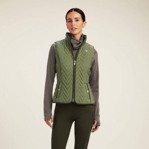 Ariat Ashley Insulated Vest Four Leaf Clover Polska | TGZOCJ-294 Ariat Ashley Insulated Vest Four Leaf Clover Polska | TGZOCJ-294