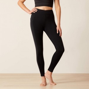 Ariat Avail Half Grip Tight Czarne Polska | RQYASW-815 Ariat Avail Half Grip Tight Czarne Polska | RQYASW-815