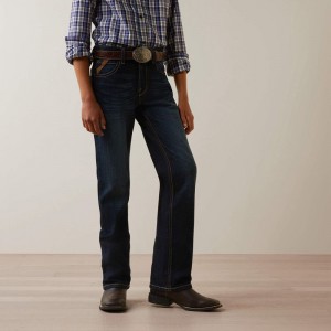 Ariat B5 Slim Trevor Straight Jean Niebieskie Polska | WRMKBI-172 Ariat B5 Slim Trevor Straight Jean Niebieskie Polska | WRMKBI-172