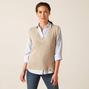 Ariat Bellefonte Vest Tan Polska | EXSGVF-296 Ariat Bellefonte Vest Tan Polska | EXSGVF-296