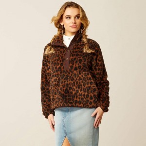 Ariat Berber Snap Front Sweatshirt Panterka Polska | IGMNLF-974 Ariat Berber Snap Front Sweatshirt Panterka Polska | IGMNLF-974