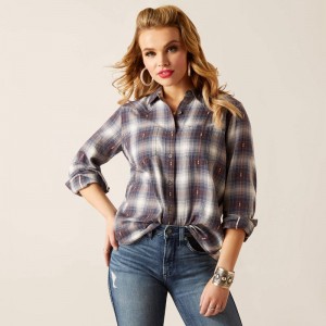 Ariat Billie Jean Shirt Folkstone Polska | MFLWTA-760 Ariat Billie Jean Shirt Folkstone Polska | MFLWTA-760