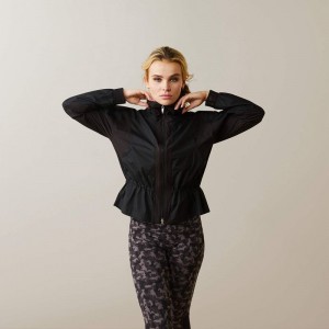 Ariat Breathe Jacket Czarne Polska | IXUCWP-670 Ariat Breathe Jacket Czarne Polska | IXUCWP-670