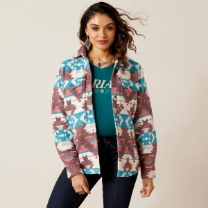Ariat Buffalo Plaid Shirt Jacket Baja Jacquard Polska | UIRNWV-423 Ariat Buffalo Plaid Shirt Jacket Baja Jacquard Polska | UIRNWV-423