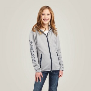 Ariat Byron Full Zip Hoodie Szare Polska | JYDBGA-529 Ariat Byron Full Zip Hoodie Szare Polska | JYDBGA-529
