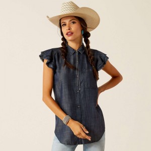 Ariat Carriage Top Indygo Polska | NUVGZX-134 Ariat Carriage Top Indygo Polska | NUVGZX-134