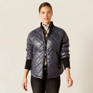 Ariat Charlie Insulated Jacket Ebony Polska | PXODZA-790 Ariat Charlie Insulated Jacket Ebony Polska | PXODZA-790