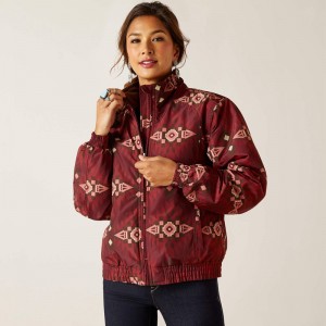 Ariat Chimayo Western Stable Jacket Alamo Print Polska | QVUDTF-632 Ariat Chimayo Western Stable Jacket Alamo Print Polska | QVUDTF-632