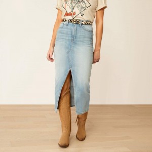 Ariat Clair Midi Skirt Spain Polska | RAWFXO-103 Ariat Clair Midi Skirt Spain Polska | RAWFXO-103