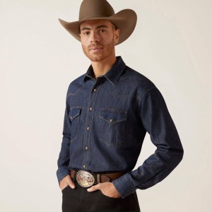 Ariat Classic Denim Shirt Broadway Polska | SMUYXL-350 Ariat Classic Denim Shirt Broadway Polska | SMUYXL-350