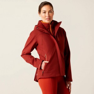 Ariat Coastal Jacket Fired Brick Polska | IDPCRU-067 Ariat Coastal Jacket Fired Brick Polska | IDPCRU-067