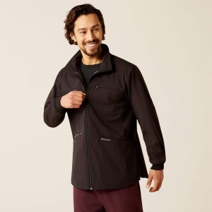 Ariat Conrad Utility Scrub Jacket Czarne Polska | UMZWOH-580 Ariat Conrad Utility Scrub Jacket Czarne Polska | UMZWOH-580