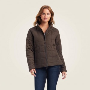 Ariat Crius Insulated Jacket Banyan Bark Polska | GUKVHD-253 Ariat Crius Insulated Jacket Banyan Bark Polska | GUKVHD-253