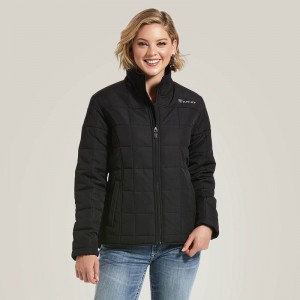 Ariat Crius Insulated Jacket Czarne Polska | GLVIUQ-438 Ariat Crius Insulated Jacket Czarne Polska | GLVIUQ-438