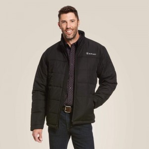 Ariat Crius Insulated Jacket Czarne Polska | VFQWGB-593 Ariat Crius Insulated Jacket Czarne Polska | VFQWGB-593