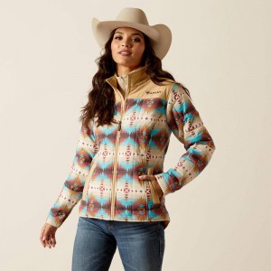 Ariat Crius Insulated Jacket Serrano Southwest Print Polska | MVXRQP-135 Ariat Crius Insulated Jacket Serrano Southwest Print Polska | MVXRQP-135