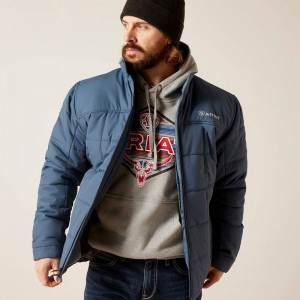 Ariat Crius Insulated Jacket Steely Polska | OPUXBA-076 Ariat Crius Insulated Jacket Steely Polska | OPUXBA-076