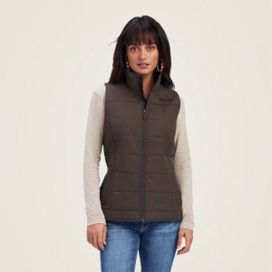 Ariat Crius Insulated Vest Banyan Bark Polska | PGFHDJ-815 Ariat Crius Insulated Vest Banyan Bark Polska | PGFHDJ-815