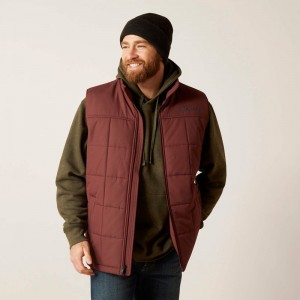Ariat Crius Insulated Vest Beaten Root Polska | NMYZJL-732 Ariat Crius Insulated Vest Beaten Root Polska | NMYZJL-732