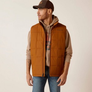 Ariat Crius Insulated Vest Chestnut Polska | EOUMPY-246 Ariat Crius Insulated Vest Chestnut Polska | EOUMPY-246