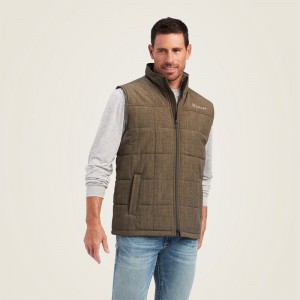 Ariat Crius Insulated Vest Crocodile Polska | YCIVWM-329 Ariat Crius Insulated Vest Crocodile Polska | YCIVWM-329