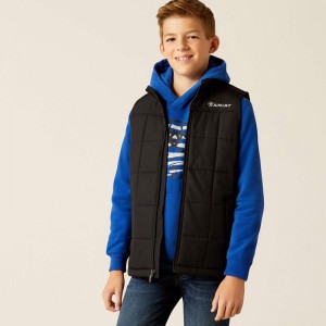 Ariat Crius Insulated Vest Czarne Polska | FHRQUV-874 Ariat Crius Insulated Vest Czarne Polska | FHRQUV-874
