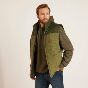 Ariat Crius Insulated Vest Northern Loden/Duffle Bag Polska | XGEWHY-568 Ariat Crius Insulated Vest Northern Loden/Duffle Bag Polska | XGEWHY-568