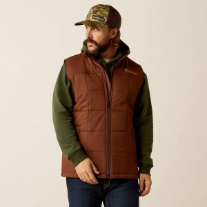 Ariat Crius Insulated Vest Potting Soil Polska | SYZUNR-274 Ariat Crius Insulated Vest Potting Soil Polska | SYZUNR-274