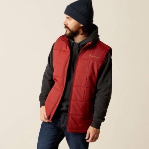 Ariat Crius Insulated Vest Rosewood Polska | WUJOKE-140 Ariat Crius Insulated Vest Rosewood Polska | WUJOKE-140