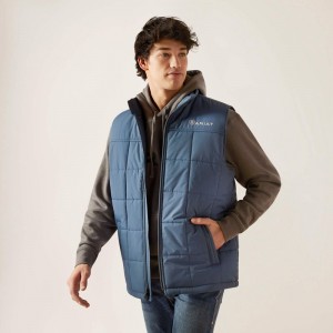 Ariat Crius Insulated Vest Steely Polska | SDYCEB-046 Ariat Crius Insulated Vest Steely Polska | SDYCEB-046