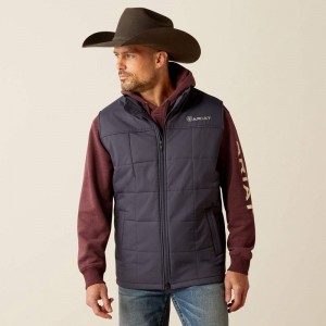Ariat Crius Insulated Vest Szare Polska | VLUGED-364 Ariat Crius Insulated Vest Szare Polska | VLUGED-364