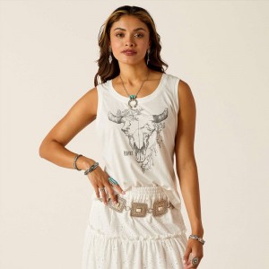 Ariat Deadwood Tank Cloud Dancer Polska | QRSGPJ-017 Ariat Deadwood Tank Cloud Dancer Polska | QRSGPJ-017