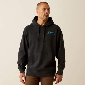 Ariat Diamond Canyon Hoodie Czarne Polska | TRMOWV-632 Ariat Diamond Canyon Hoodie Czarne Polska | TRMOWV-632