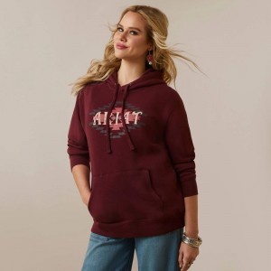 Ariat Diamond Hoodie Twany Port Polska | WBOVSE-975 Ariat Diamond Hoodie Twany Port Polska | WBOVSE-975