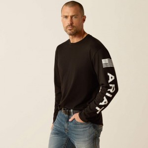 Ariat Elevated V2 T-Shirt Czarne Polska | MUOCYA-689 Ariat Elevated V2 T-Shirt Czarne Polska | MUOCYA-689
