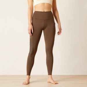 Ariat Eos Moto Knee Patch Tight Banyan Bark Polska | KNSHYJ-983 Ariat Eos Moto Knee Patch Tight Banyan Bark Polska | KNSHYJ-983