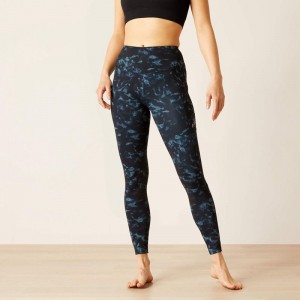 Ariat Eos Print Knee Patch Tight Stormy Skies Polska | KEJUTQ-359 Ariat Eos Print Knee Patch Tight Stormy Skies Polska | KEJUTQ-359
