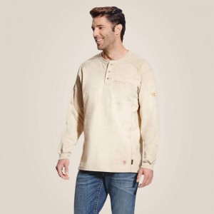 Ariat Fr Air Henley Sand Heather Polska | FSZDET-153 Ariat Fr Air Henley Sand Heather Polska | FSZDET-153