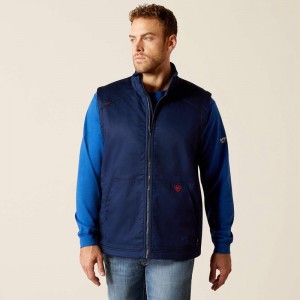 Ariat Fr Basic Insulated Vest Granatowe Polska | FYDPKG-921 Ariat Fr Basic Insulated Vest Granatowe Polska | FYDPKG-921