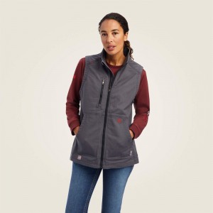 Ariat Fr Duralight Cordura Canvas Vest Szare Polska | CEDUOG-819 Ariat Fr Duralight Cordura Canvas Vest Szare Polska | CEDUOG-819