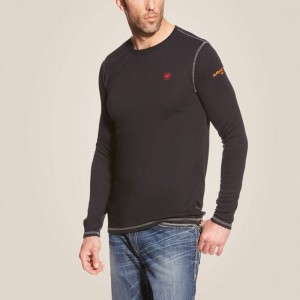 Ariat Fr Polartec Baselayer Czarne Polska | JQLZOW-895 Ariat Fr Polartec Baselayer Czarne Polska | JQLZOW-895