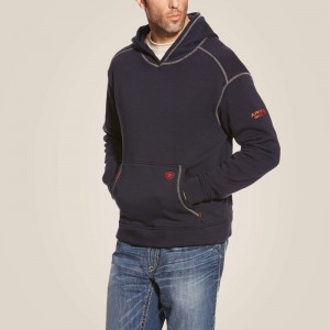 Ariat Fr Polartec Hoodie Granatowe Polska | NHQUZT-493 Ariat Fr Polartec Hoodie Granatowe Polska | NHQUZT-493