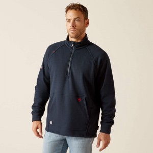 Ariat Fr Primo Fleece 2.0 1/4 Zip Sweater Granatowe Polska | IUBKOS-067 Ariat Fr Primo Fleece 2.0 1/4 Zip Sweater Granatowe Polska | IUBKOS-067