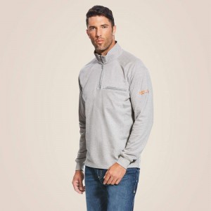 Ariat Fr Rev 1/4 Zip Top Srebrne Polska | XOHAZD-780 Ariat Fr Rev 1/4 Zip Top Srebrne Polska | XOHAZD-780