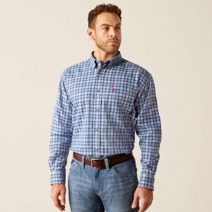 Ariat Fr Sierra Work Shirt Niebieskie Polska | LYJAOV-354 Ariat Fr Sierra Work Shirt Niebieskie Polska | LYJAOV-354
