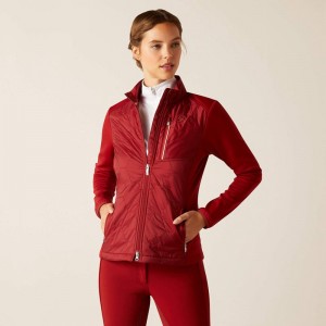 Ariat Fusion Insulated Jacket Sun-Dried Tomato Polska | SOMLFC-756 Ariat Fusion Insulated Jacket Sun-Dried Tomato Polska | SOMLFC-756