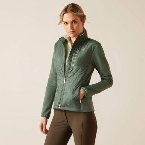 Ariat Fusion Insulated Jacket Zielone Polska | NBUHOE-814 Ariat Fusion Insulated Jacket Zielone Polska | NBUHOE-814