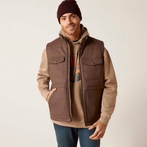 Ariat Grizzly 2.0 Canvas Conceal And Carry Vest Bracken Polska | VWFEXM-974 Ariat Grizzly 2.0 Canvas Conceal And Carry Vest Bracken Polska | VWFEXM-974